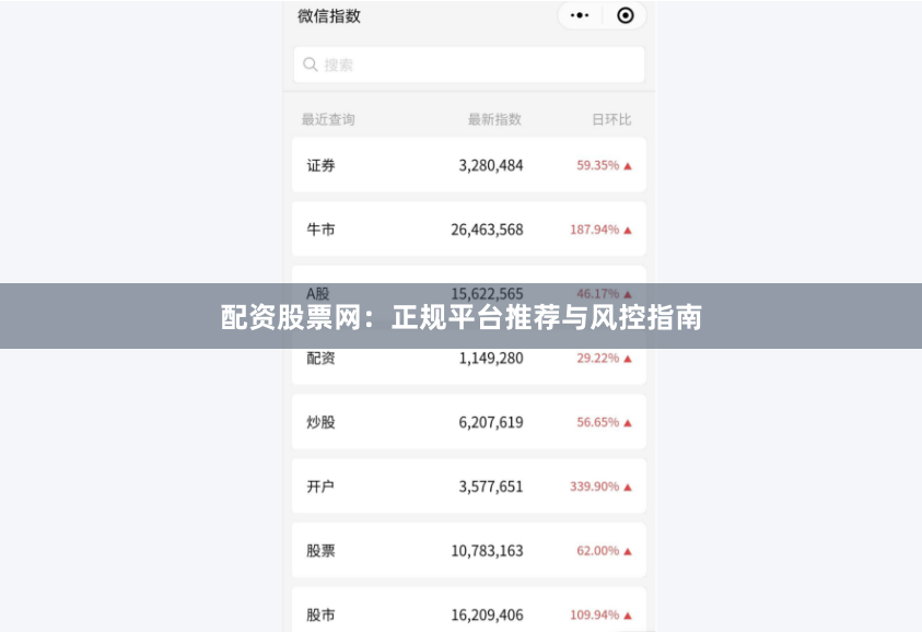 配资股票网：正规平台推荐与风控指南